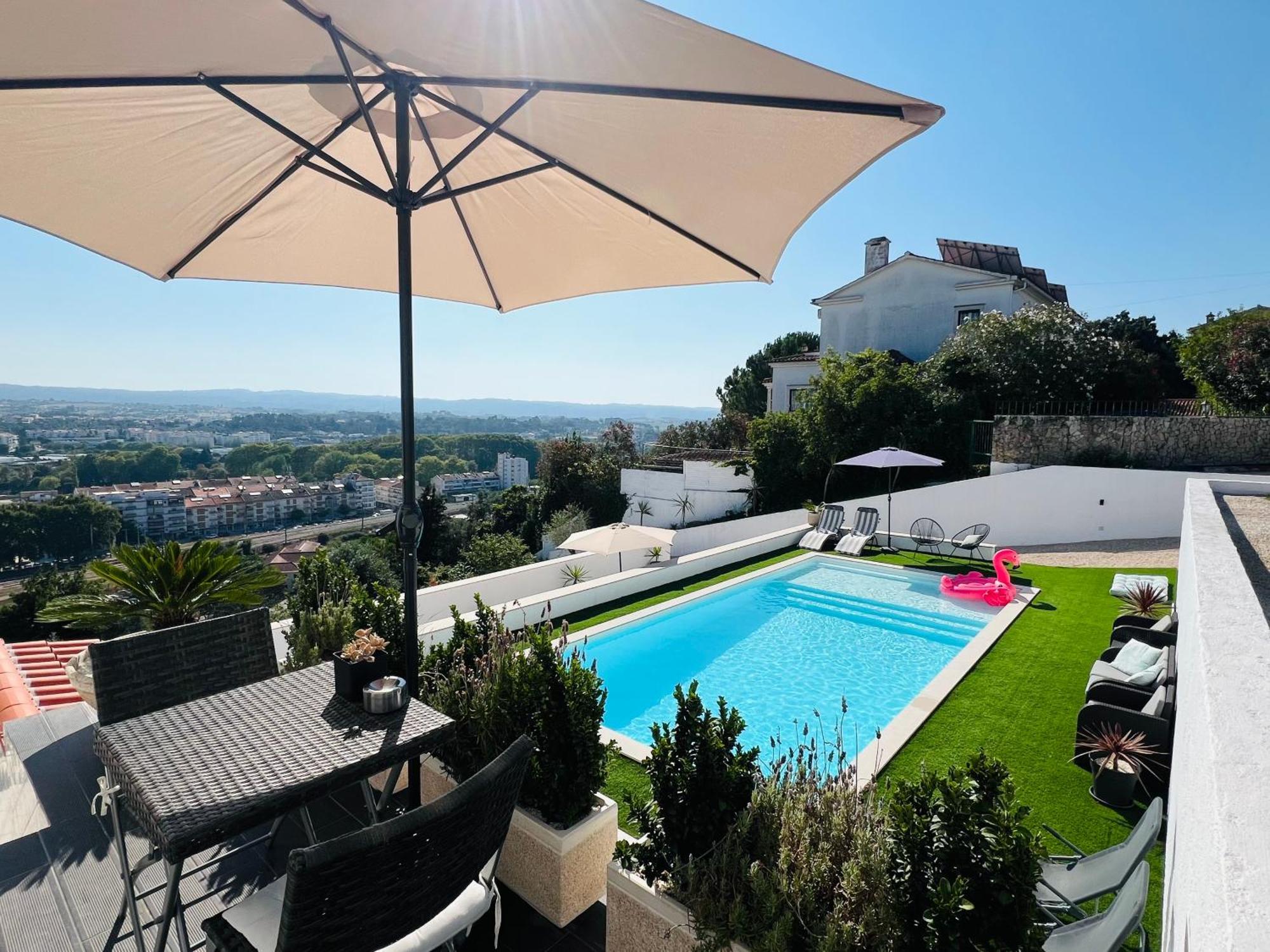 Vila Pombal Tomar Apartments - Pool & City Views Eksteriør bilde